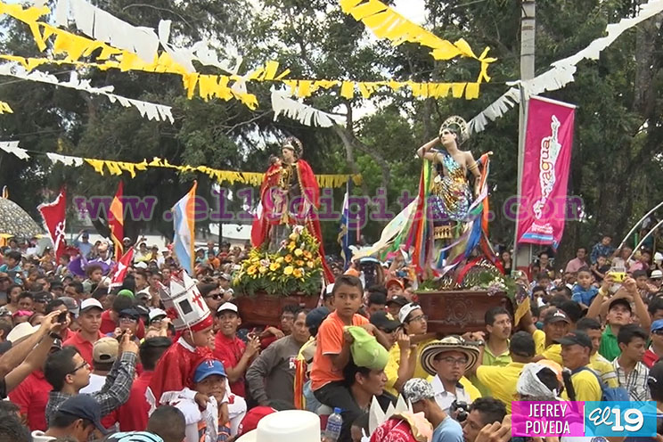 Devotos de Santiago Apóstol se vuelcan en devoción y fe durante fiestas patronales de Jinotepe