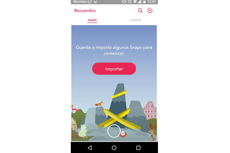 Snapchat se reinventa con "Recuerdos"