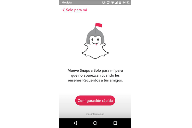 Snapchat se reinventa con "Recuerdos"