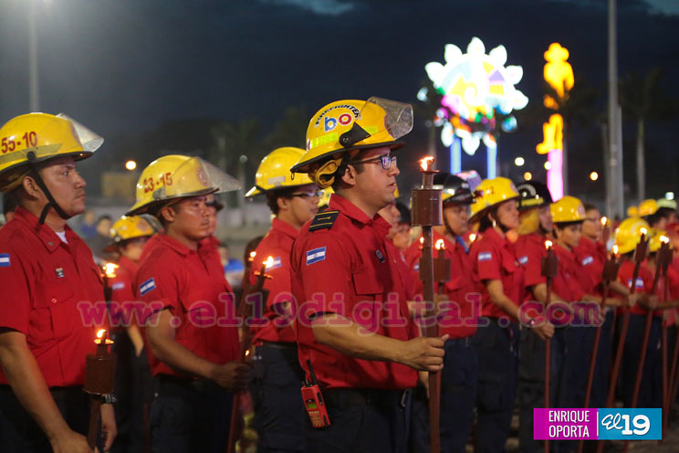 Bomberos de Nicaragua celebran aniversario