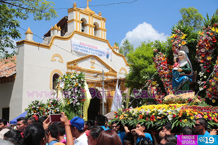 Religiosidad, cultura y tradición en fiestas patronales de Nindirí