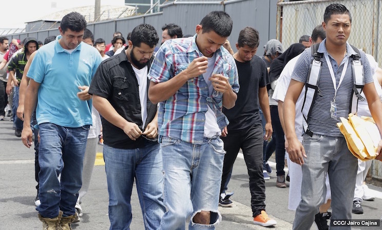 Gobierno Sandinista brinda acompañamiento a nicaragüenses deportados de Estados Unidos