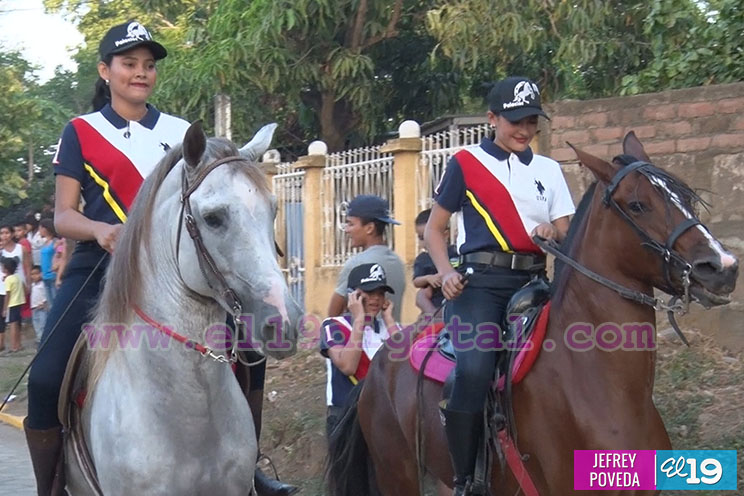 Nagarote celebra cabalgata en continuación de fiestas patronales