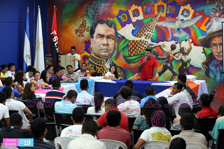 Consejo Nacional de Juventud Sandinista planifica su agenda de trabajo 