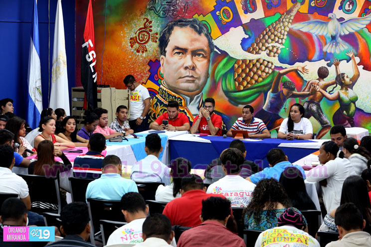 Consejo Nacional de Juventud Sandinista planifica su agenda de trabajo 
