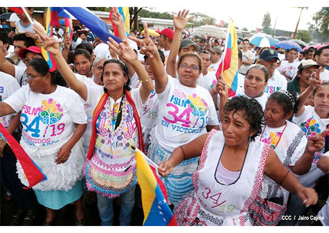 NICARAGUA CELEBRA 59 NATALICIO DEL COMANDANTE CHÁVEZ