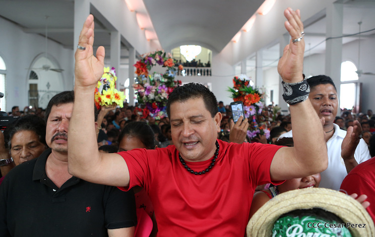 Cardenal Leopoldo Brenes celebra misa en Las Sierritas en honor a Santo Domingo