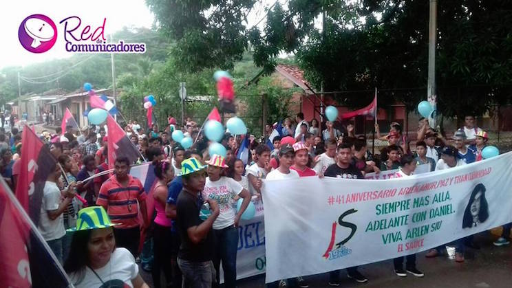 En el Sauce: Pueblo y Juventud Sandinista commemoran a Arlen Siú 