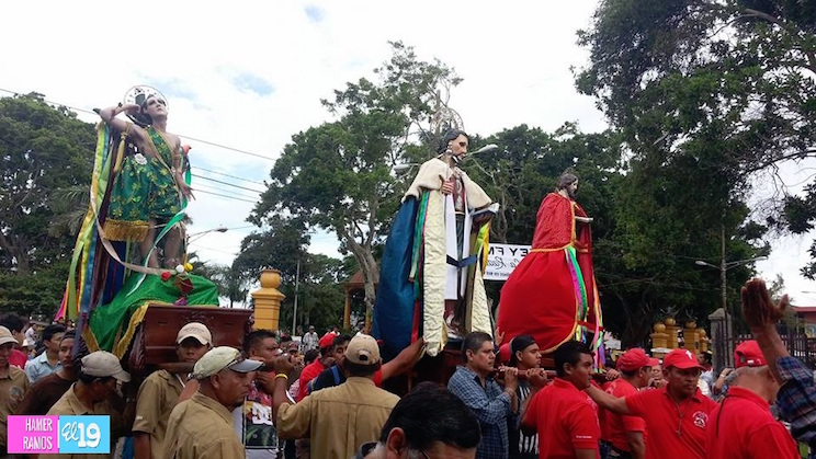 Jinotepe celebra sus Fiestas de Octava en honor a Santiago Apóstol