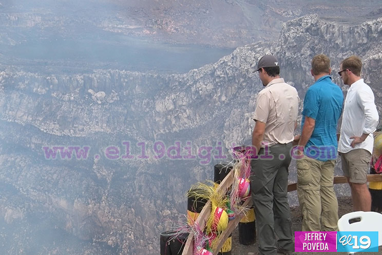 Sensores de monitoreo serán instalados en la expedición de Sam Cossman al Volcán Masaya 