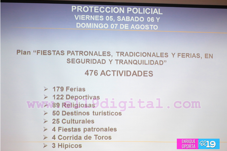 Policía Nacional presenta resultados del plan de seguridad en el campo
