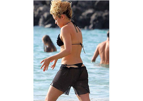 Shakira presumió cuerpazo en playas de Hawaii (+Fotos)