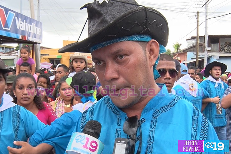 Santo Domingo de Abajo llega a Iglesia Cristo del Rosario en Managua