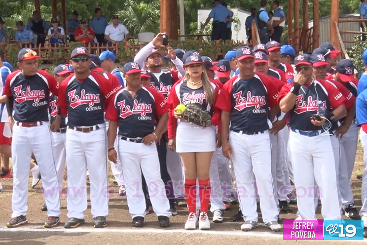 Policía Nacional inaugura XII Campeonato Nacional de Softball