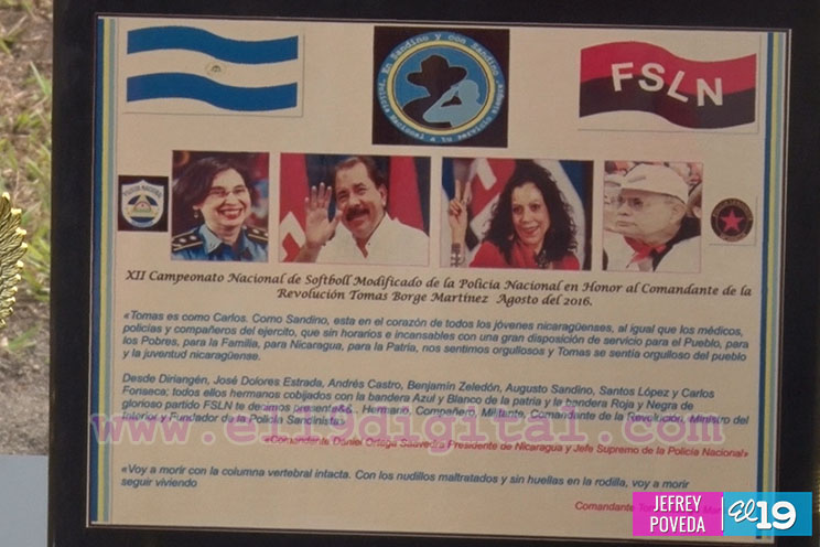 Policía Nacional inaugura XII Campeonato Nacional de Softball