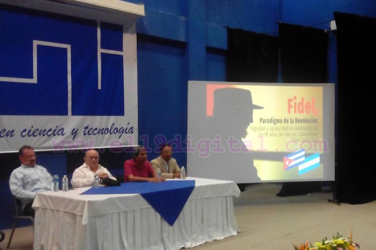 Disertan en Nicaragua sobre la vida y obra de Fidel, Paradigma de la Revolución, Dignidad y Solidaridad 