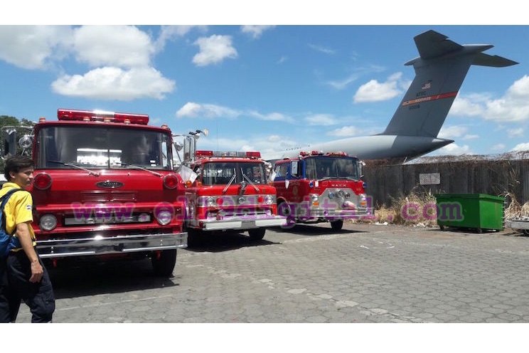 Bomberos nicaragüenses fortalecidos con tres nuevas unidades cisternas
