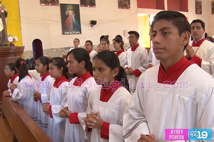 Monaguillos realizan encuentro en Catedral de Managua