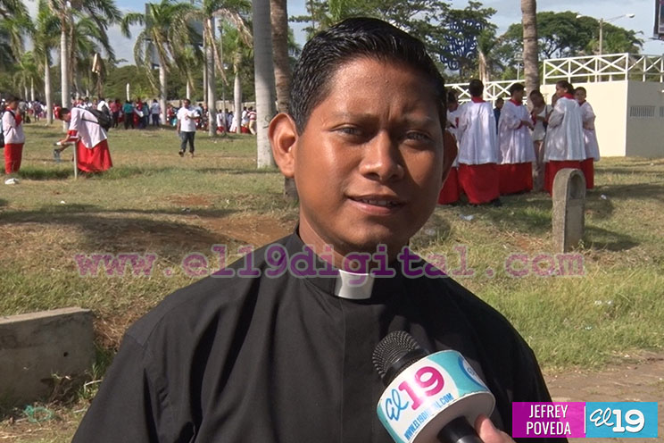 Monaguillos realizan encuentro en Catedral de Managua