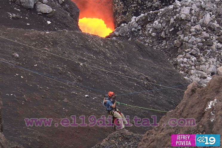 Exploración del volcán Masaya avanza satisfactoriamente