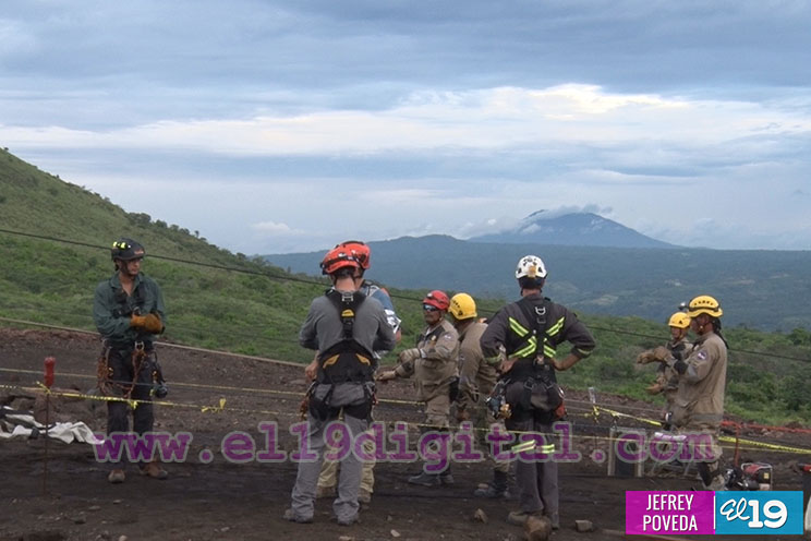 Exploración del volcán Masaya avanza satisfactoriamente