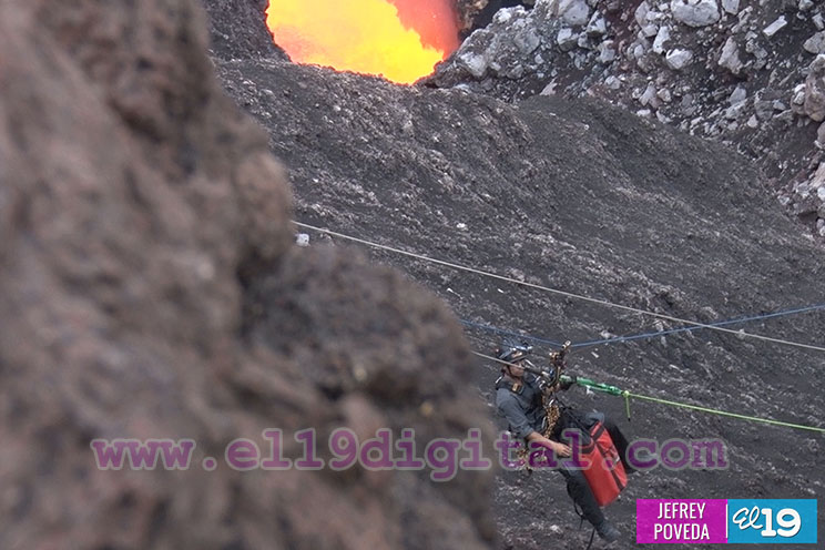 Exploración del volcán Masaya avanza satisfactoriamente