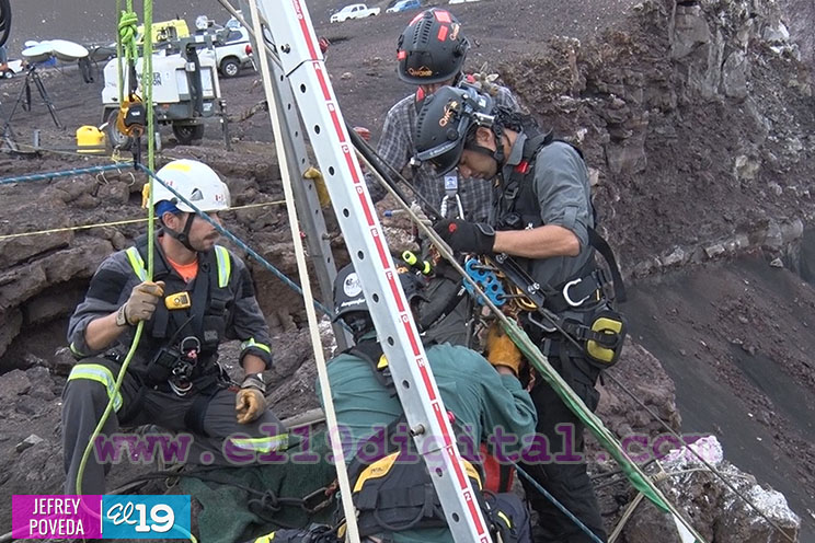 Exploración del volcán Masaya avanza satisfactoriamente