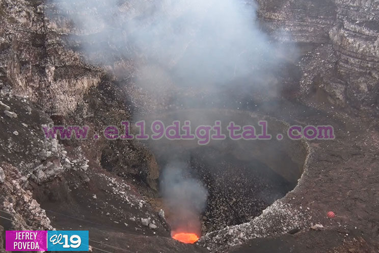 Exploración del volcán Masaya avanza satisfactoriamente