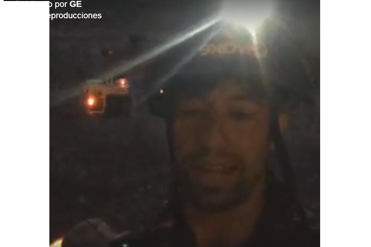 Sam Cossman transmite en vivo un nuevo descenso al Lago de Lava