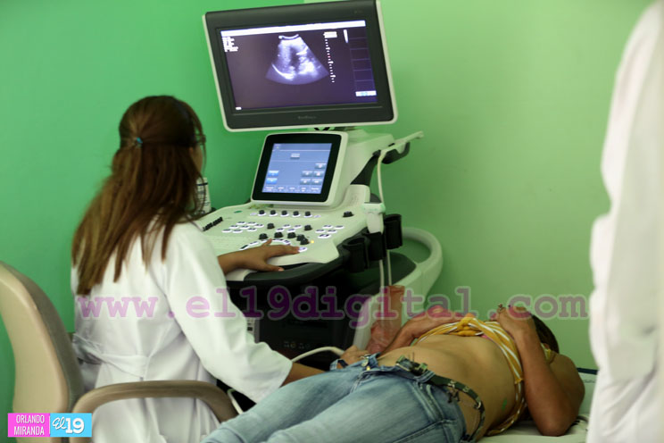 Realizan Jornada de Ultrasonidos ginecológicos y de abdomen en Hospital Alemán Nicaragüense