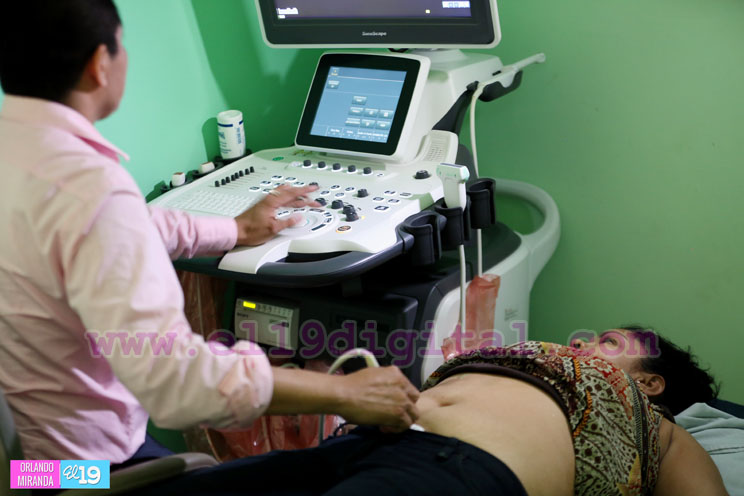 Realizan Jornada de Ultrasonidos ginecológicos y de abdomen en Hospital Alemán Nicaragüense