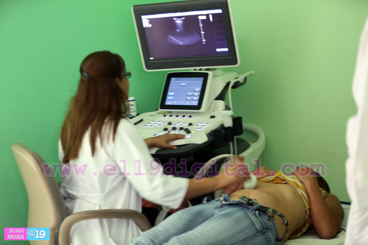 Realizan Jornada de Ultrasonidos ginecológicos y de abdomen en Hospital Alemán Nicaragüense