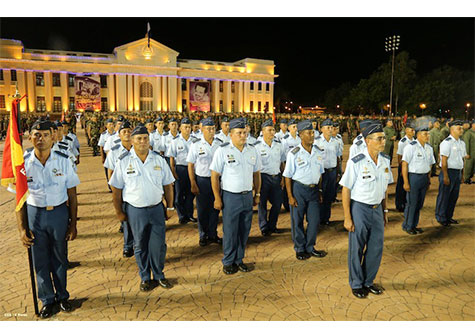 Daniel y Rosario conmemoran 34 Aniversario de la Fuerza Aérea