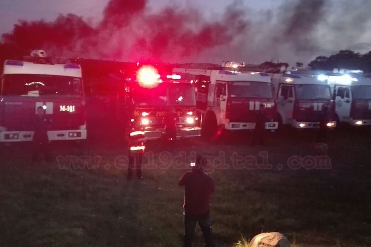 Comisión de gobierno monitorea cumplimiento de acuerdos que permitirán extinción de incendio en Puerto Sandino 