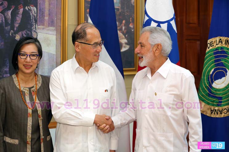 Canciller de Taiwán destaca resultados de cooperación con Nicaragua