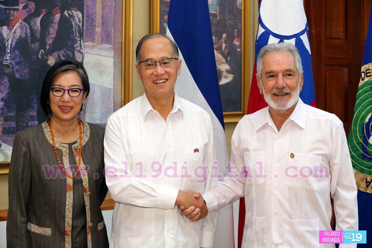 Canciller de Taiwán destaca resultados de cooperación con Nicaragua