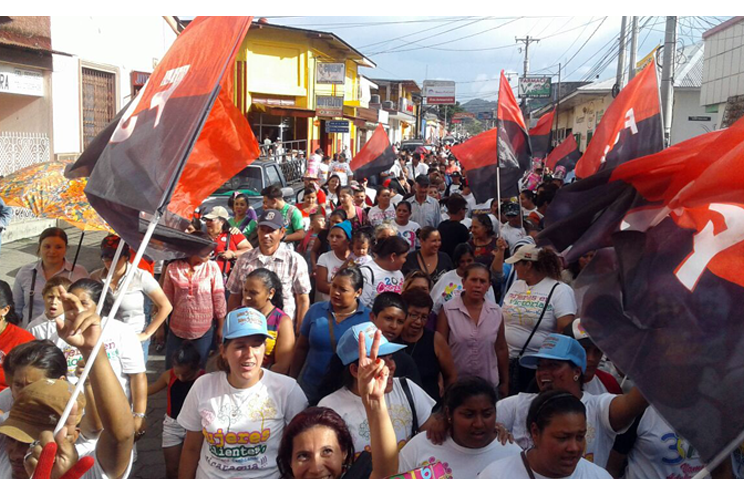 Con multitudinaria marcha Jinotega abre campaña de la Buena Esperanza y el Buen Corazón