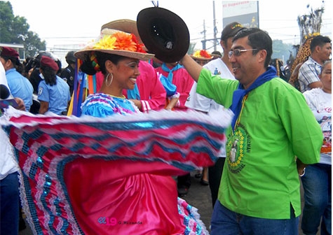 Santo Domingo avanza en su recorrido hacia Managua