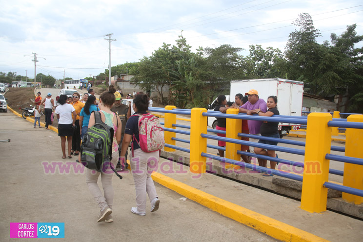 ALMA inaugura mejoramiento de puente en Praderas de El Doral