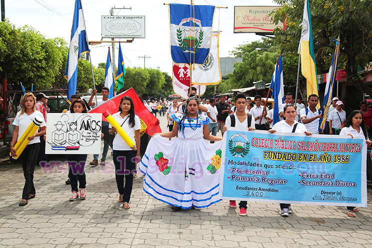 Ciudad Sandino se llena de Orgullo Patrio al conmemorar 36 Aniversario de la Cruzada Nacional de Alfabetización