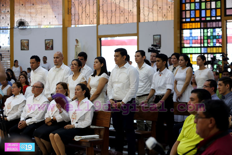 Católicos celebran misa en honor a San Agustín