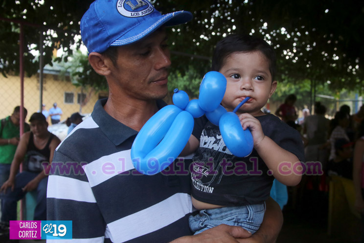 Familias viven derroche de alegría y diversión en Parque Acahualinca