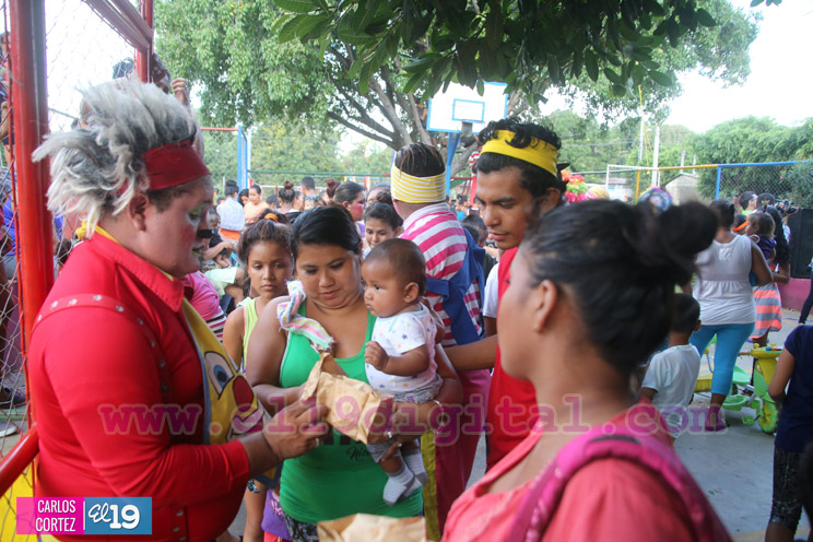 Familias viven derroche de alegría y diversión en Parque Acahualinca