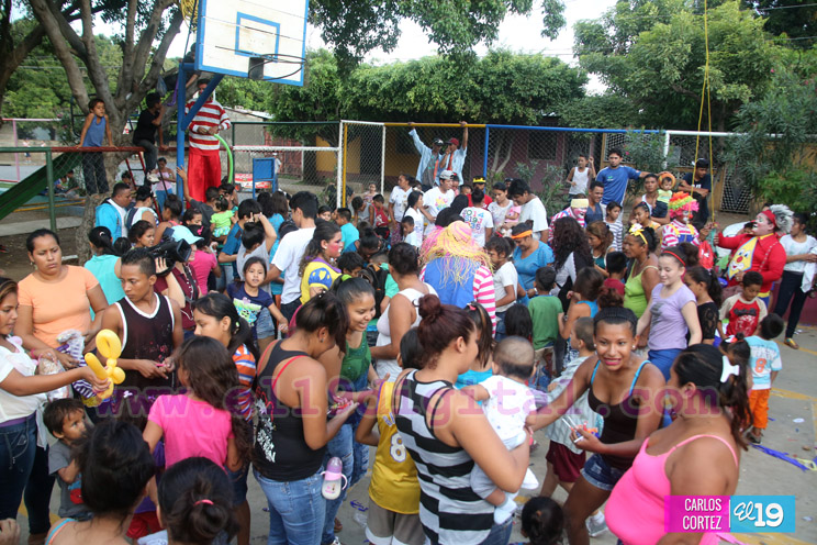 Familias viven derroche de alegría y diversión en Parque Acahualinca