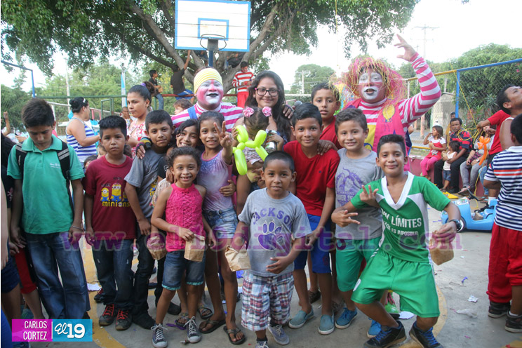 Familias viven derroche de alegría y diversión en Parque Acahualinca