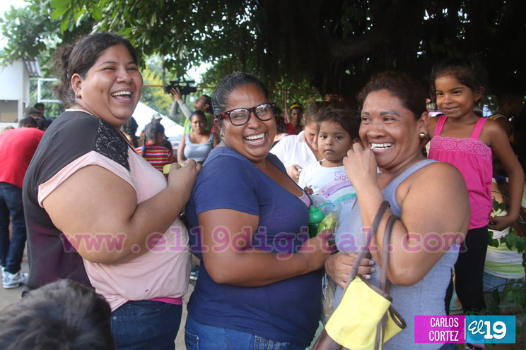 Familias viven derroche de alegría y diversión en Parque Acahualinca