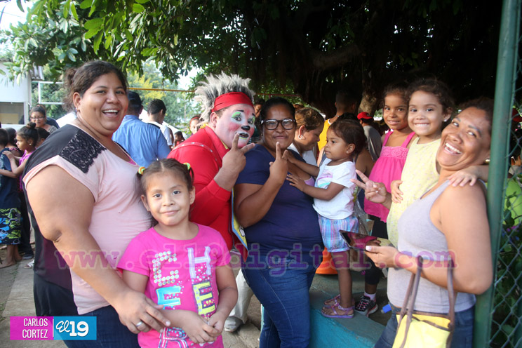 Familias viven derroche de alegría y diversión en Parque Acahualinca