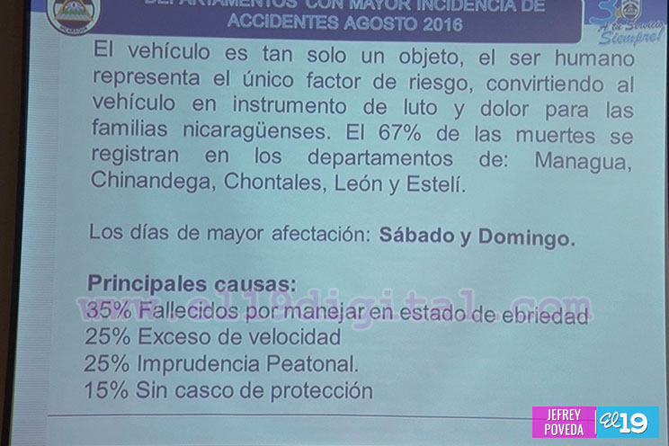 Policía Nacional presenta resultados del Plan Nicaragua Mejor