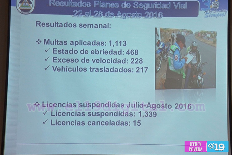 Policía Nacional presenta resultados del Plan Nicaragua Mejor