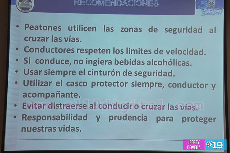 Policía Nacional presenta resultados del Plan Nicaragua Mejor